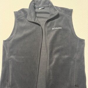 Columbia Charcoal Fleece Vest